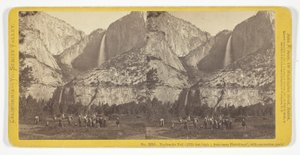 Yo-Semite Fall (2634 Fuß hoch), von nahe Hutchings