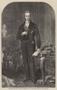 De zeer eerbiedwaardige Lord Viscount Palmerston, GCB door John Partridge