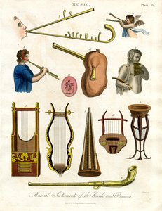 Muziekinstrumenten van de Grieken en Romeinen door John Pass