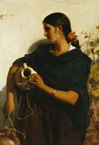 Een zigeuner waterdrager van Sevilla, 1855