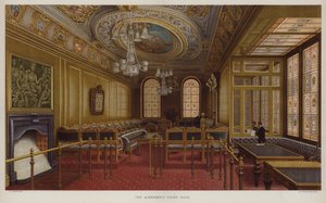 De kamer van de wethouders. Guildhall, City of London door John Phillipp Emslie