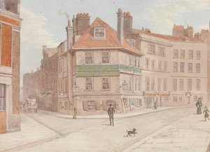 Northumberland Head Inn op de Hoek van Fort St. en Gun St., Spitalfields