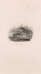 Paestum (vignet) door John Pye