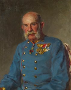 Keizer Frans Jozef I in het dienstuniform van een Oostenrijkse veldmaarschalk door John Quincy Adams
