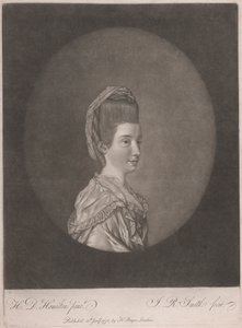 Mevrouw Brookbank door John Raphael Smith