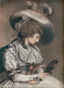 Narcissa, 1787 door John Raphael Smith