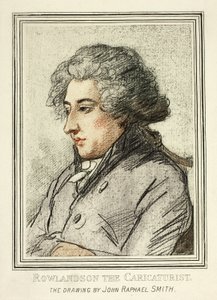 Portret van Thomas Rowlandson, uit Reproducties van Tekeningen door Oude Meesters in het British Museum