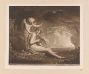 Uitvinding van de lier door Mercurius