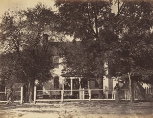 Aiken House, op Weldon Railroad, Virginia., februari 1865