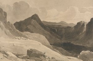 Een Berglandschap met een Herder