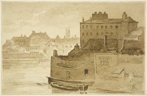 Floating Harbour, bij Counterslip door John Reverend Eden