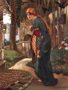 Isabella, uit de Decameron van Boccaccio door John Riley Wilmer