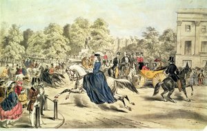 Rijden in Rotten Row, Hyde Park