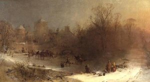 De curlingwedstrijd