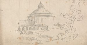 Ariccia door John Robert Cozens