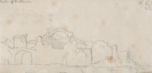 Baden van Dioclesianus door John Robert Cozens