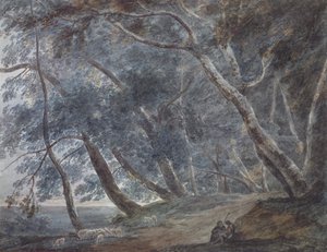 Galleria Di Sopra, meer Albano, c.1780-89