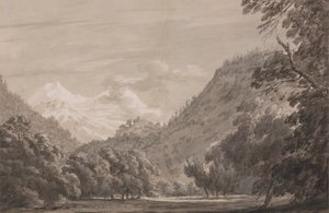 Interlaken door John Robert Cozens