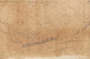 Bij Sherzing, Tirol, 7 juni door John Robert Cozens