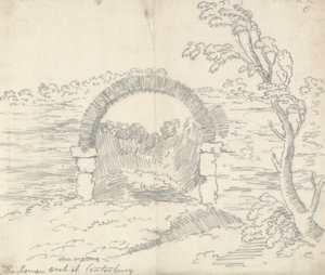 De Romeinse boog in Canterbury