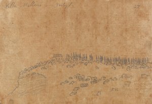 Villa Mellini, 1 juli door John Robert Cozens