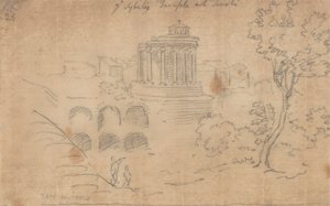 De Tempel van de Sibylle in Tivoli