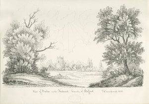 Barton under Needwood Dorp door John Robert Fernyhough