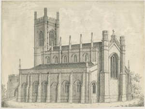 Rugeley Kerk door John Robert Fernyhough