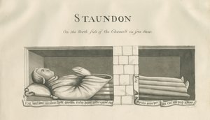 Standon Kerk - Muurgraf van Nicholas Hyde door John Robert Fernyhough