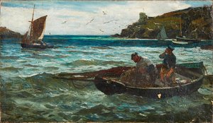 Vissersvolk door John Robertson Reid