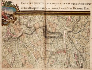 Kaart van Highgate, Kentish Town, Holloway, Tottenham en Newington