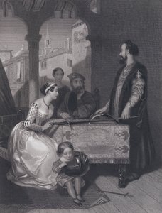 Gentile Bellini en de afstammelingen van de grote Enrico Dandolo