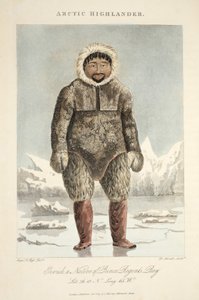 Arctische Hooglander, Ervick, een inwoner van Prince Regents Bay, illustratie uit 