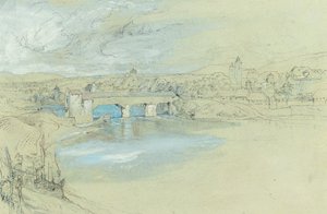 De Brug van Rheinfelden, Zwitserland door John Ruskin