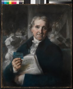 Een portier bij de Koninklijke Academie door John Russell