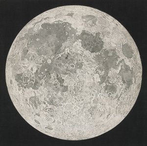 Lunaire Cartografie, 1805-06 door John Russell