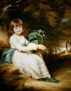 Portret van Mary Sheppard door John Russell