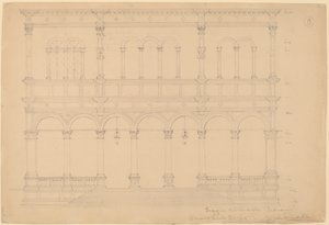 Loggia del Consiglio, Padua door John Russell Pope