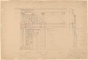 Kathedraal van Siena, Ingang naar Bibliotheek door John Russell Pope
