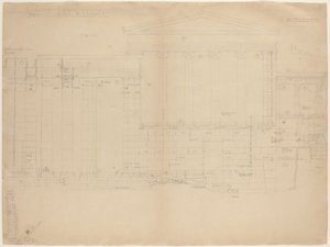 Het Erechtheion, Westelijke Gevel (linkerhelft) door John Russell Pope