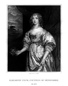 Elizabeth Cecil, Gravin van Devonshire, 1824