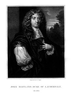 John Maitland, 1e hertog van Lauderdale, Schotse politicus, 1825