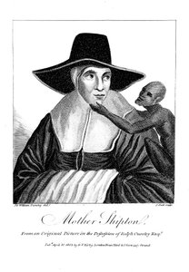Moeder Shipton 1488-ca. 1560 Engelse heks en profetes, 1804