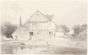 Een huisje in Dorking, Surrey door John Sell Cotman