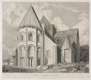 Kerk van St. Nicolaas, in Caen