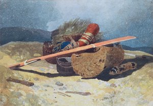 Visemmers en Roer, 1809 door John Sell Cotman