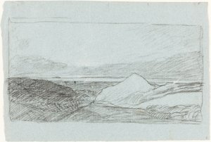 Landschap met Heuvels en Water