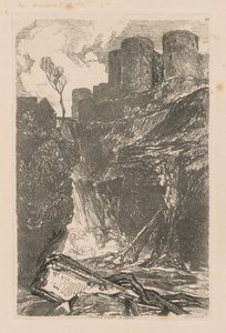 Liber Studiorum: Plaat 29, Harlech Castle, N. Wales