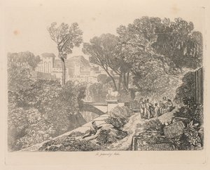 Liber Studiorum: Plaat 6, Het oordeel van Midas door John Sell Cotman