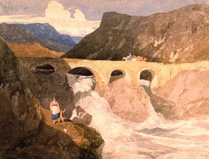 Weg naar Capel Curig, Noord-Wales